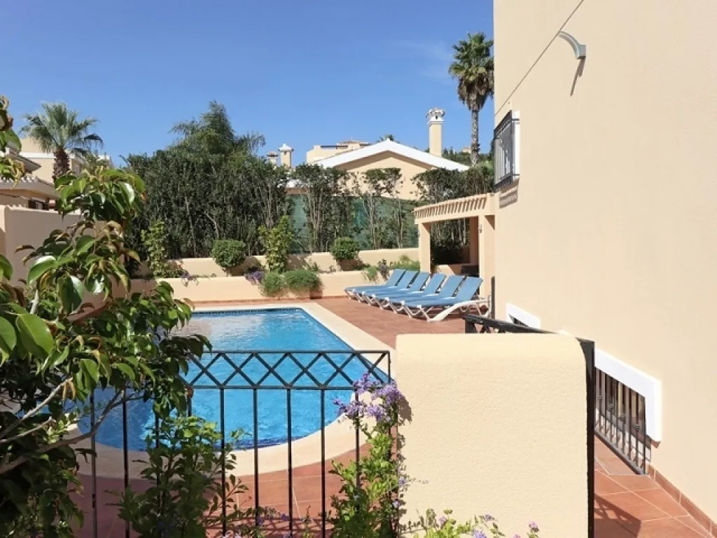 LNV3 pool from garden